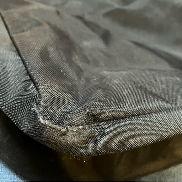 Longchamp Nylon Le Pliage Hobo Crossbody Bag - Black - Picture 6 of 11